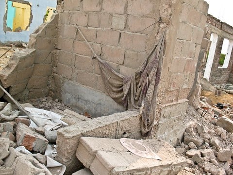 Picking through the rubble of your shattered life