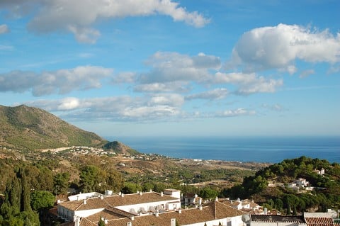 In Mijas, Spain, dreaming of a better world